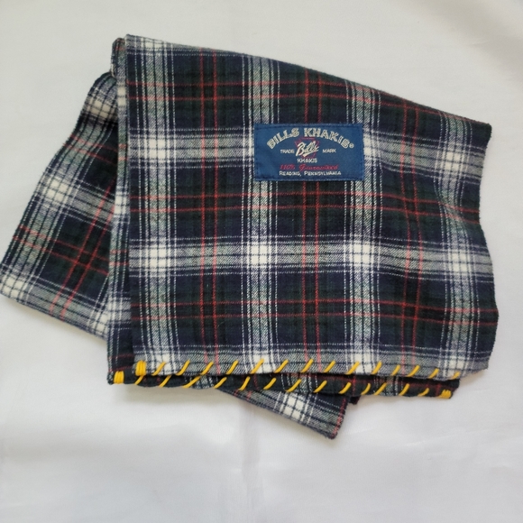 Bills Khakis Plaid Scarf💥SALE💥 - Picture 1 of 3